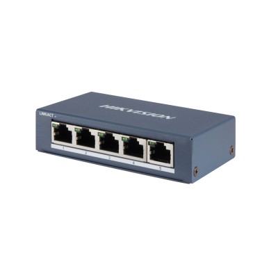 Hikvision DS-3E0505-E switch di rete Non gestito L2 Gigabit...