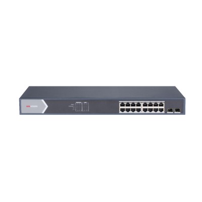 Hikvision DS-3E0518P-E/M switch di rete Non gestito L2 Gigabit...