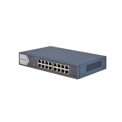 Hikvision DS-3E0516-E(B) switch di rete Non gestito L2 Gigabit...