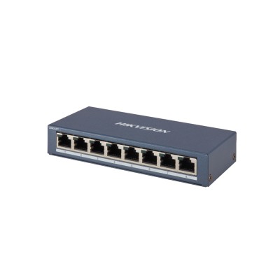 Hikvision DS-3E0508-E(B) switch di rete Non gestito L2 Gigabit...