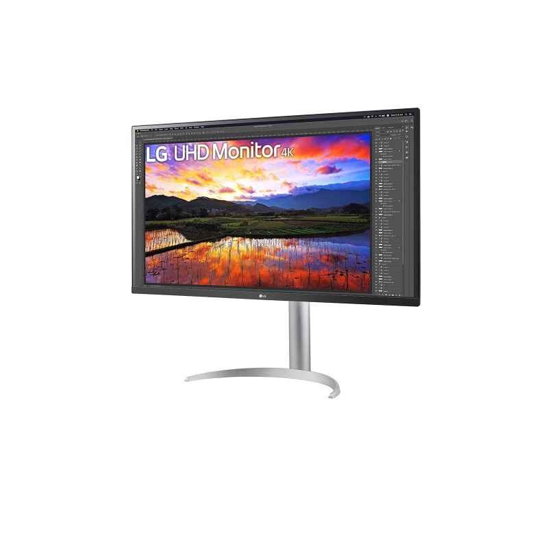 LG 32UP55NP-W Monitor PC 80 cm (31.5") 3840 x 2160 Pixel 4K Ultra HD Bianco