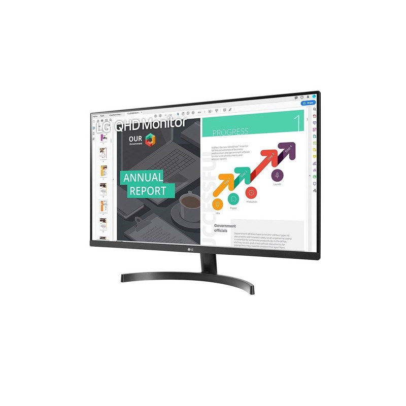 LG 32QN600P-B Monitor PC 80 cm (31.5") 2560 x 1440 Pixel Quad HD Nero