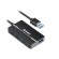 Hamlet XHUB-04U3P hub di interfaccia USB 3.2 Gen 1 (3.1 Gen 1) Type-A 5000 Mbit s Nero