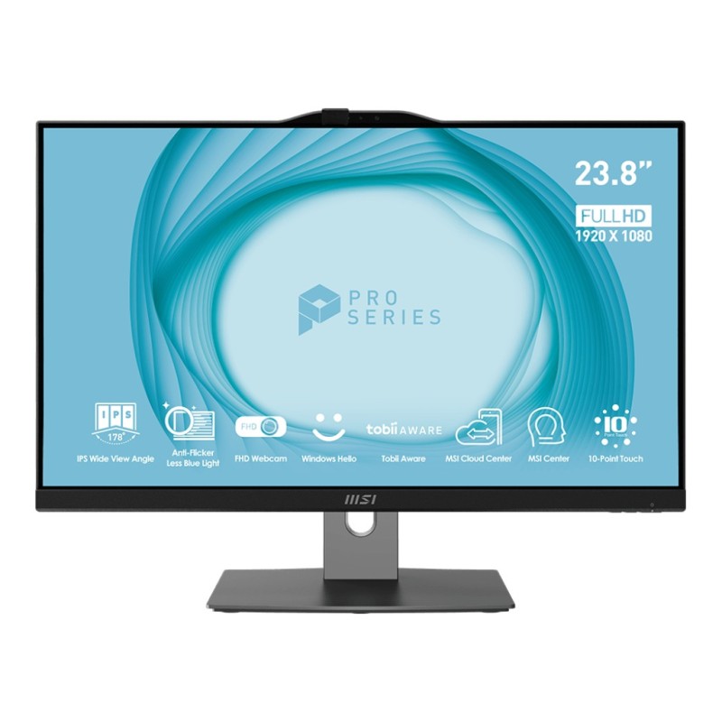 MSI Pro AP243TP 12M-013IT Intel® Core™ i5 i5-12400 60,5 cm (23.8") 1920 x 1080 Pixel Touch screen PC All-in-one 16 GB