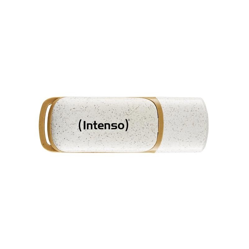 Intenso Green Line unità flash USB 64 GB USB tipo A 3.2 Gen 1 (3.1 Gen 1) Beige, Marrone