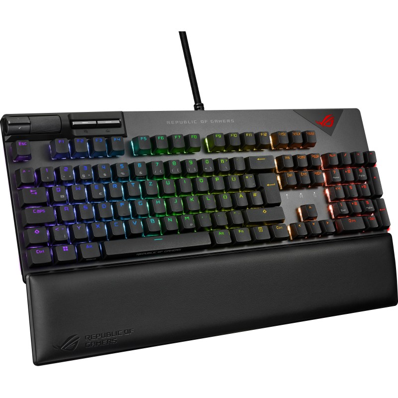 ASUS ROG Strix Flare II tastiera USB QWERTY Italiano Nero, Grigio