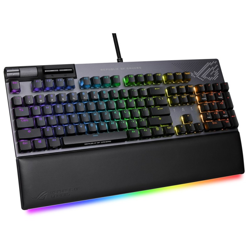 ASUS ROG Strix Flare II tastiera USB QWERTY Italiano Nero, Grigio