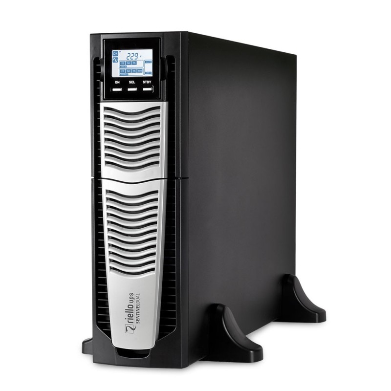 Riello Sentinel Dual SDU 6000 ER gruppo di continuità (UPS) Doppia conversione (online) 6 kVA 6000 W 2 presa(e) AC