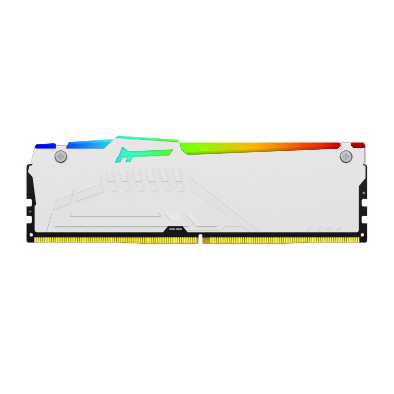 Kingston Technology FURY Beast 32 GB 6000 MT s DDR5 CL40 DIMM White RGB XMP