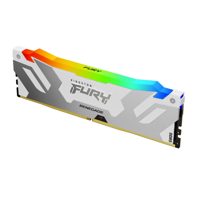 Kingston Technology FURY 32GB 7200MT s DDR5 CL38 DIMM (Kit of 2) Renegade RGB White XMP