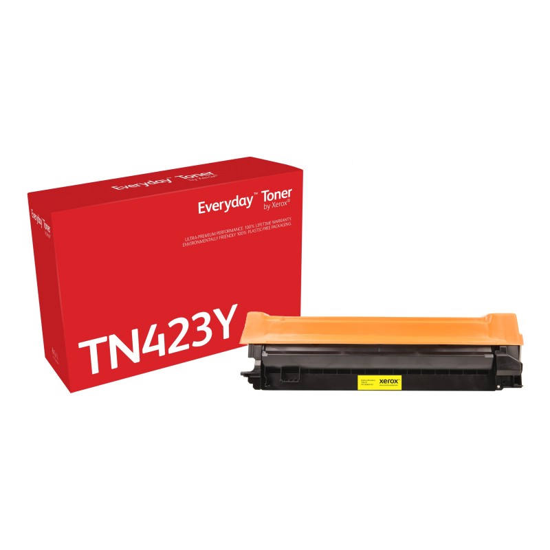 Everyday Toner ™ di Xerox Giallo compatibile con Brother TN-423Y, High capacity