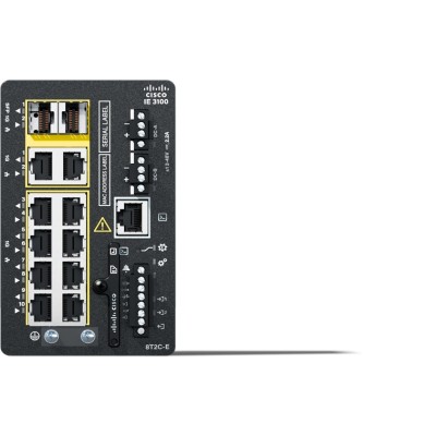 Cisco Catalyst IE-3100-8T2C-E switch di rete Gestito L2 Gigabit Ethernet (10 100 1000) Nero