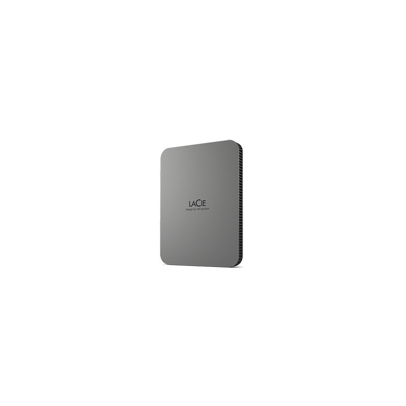 LaCie Mobile Drive Secure disco rigido esterno 4 TB Grigio