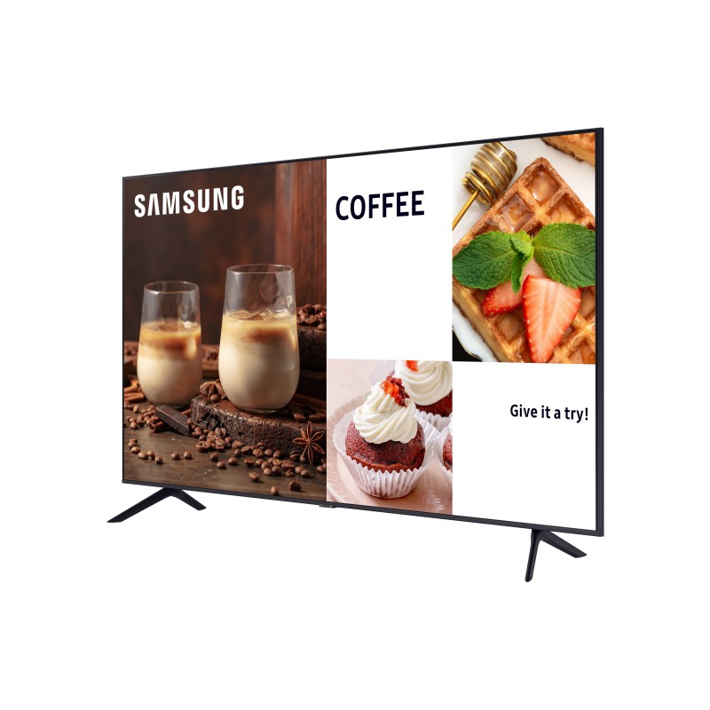 Samsung BEC-H BE85C-H Pannello piatto per segnaletica digitale 2,16 m (85") LED Wi-Fi 4K Ultra HD Nero Processore integrato