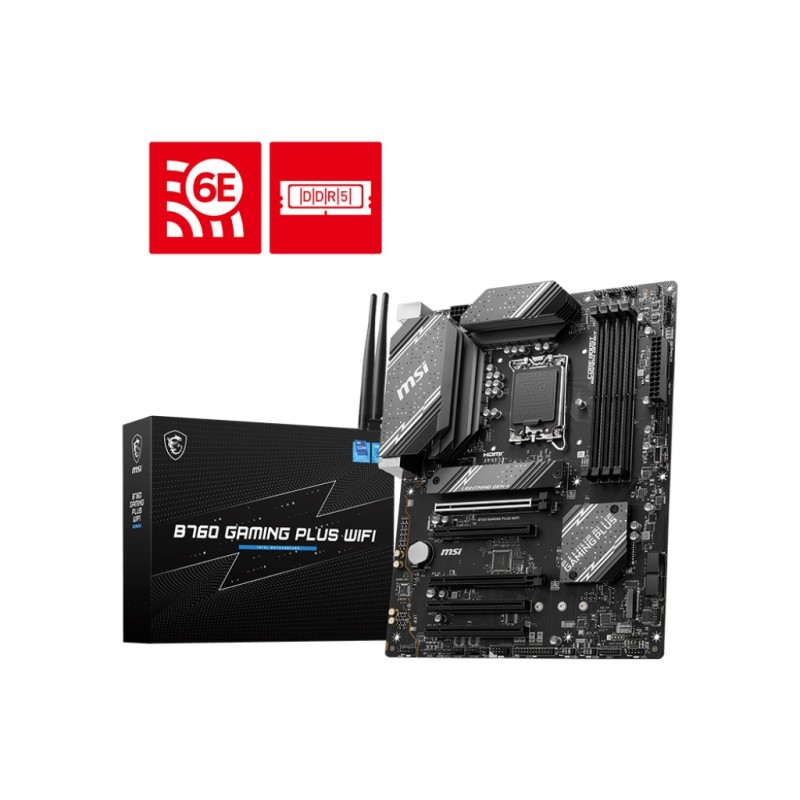 MSI B760 GAMING PLUS WIFI scheda madre Intel B760 LGA 1700 ATX