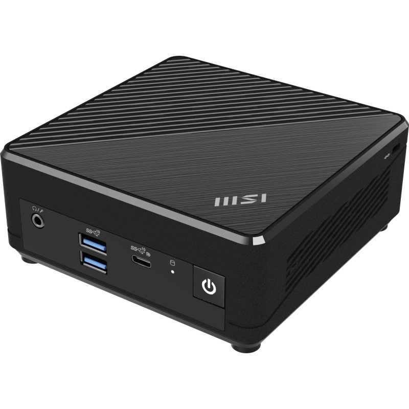 MSI Cubi N ADL-002EU Intel® N N100 4 GB DDR4-SDRAM 128 GB SSD Windows 11 Pro Mini PC Nero