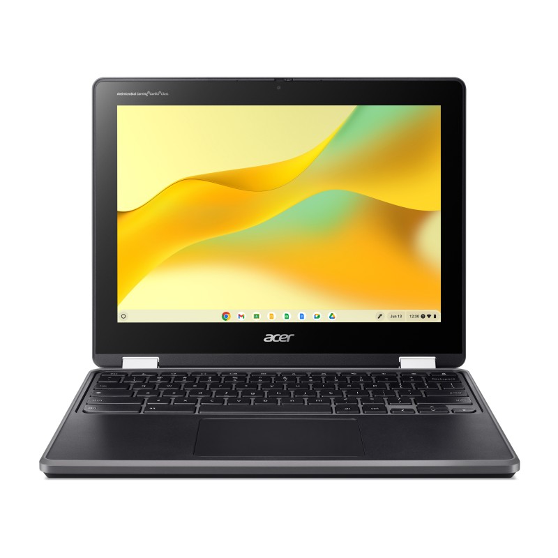 Acer Chromebook R856TNTCO-C8LP Intel® N N100 30,5 cm (12") Touch screen HD+ 8 GB LPDDR5-SDRAM 64 GB eMMC Wi-Fi 6E (802.11ax)