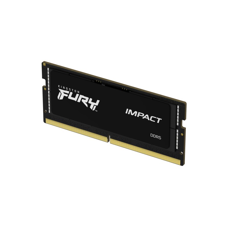 Kingston Technology FURY 16 GB 6400 MT s DDR5 CL38 SODIMM Impact XMP