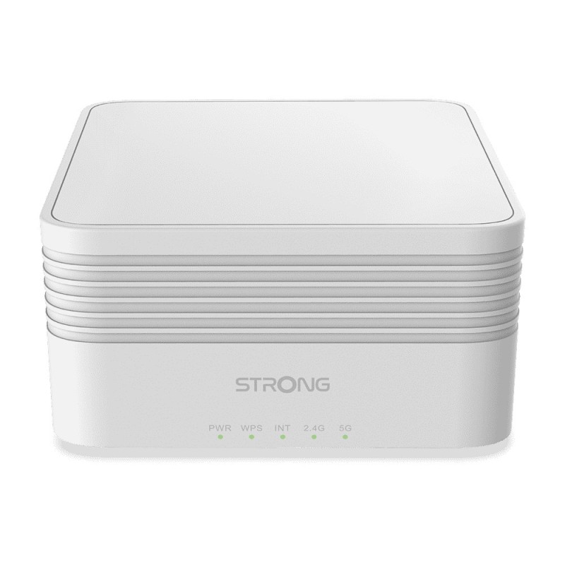 Strong MESHTRIAX3000 sistema Wi-Fi Mesh Dual-band (2.4 GHz 5 GHz) Wi-Fi 6 (802.11ax) Bianco 3 Interno