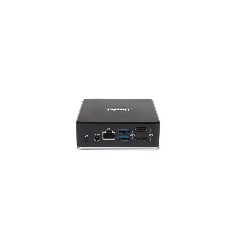 Hamlet HDKC-PD8000 replicatore di porte e docking station per laptop Cablato USB 3.2 Gen 1 (3.1 Gen 1) Type-C Nero