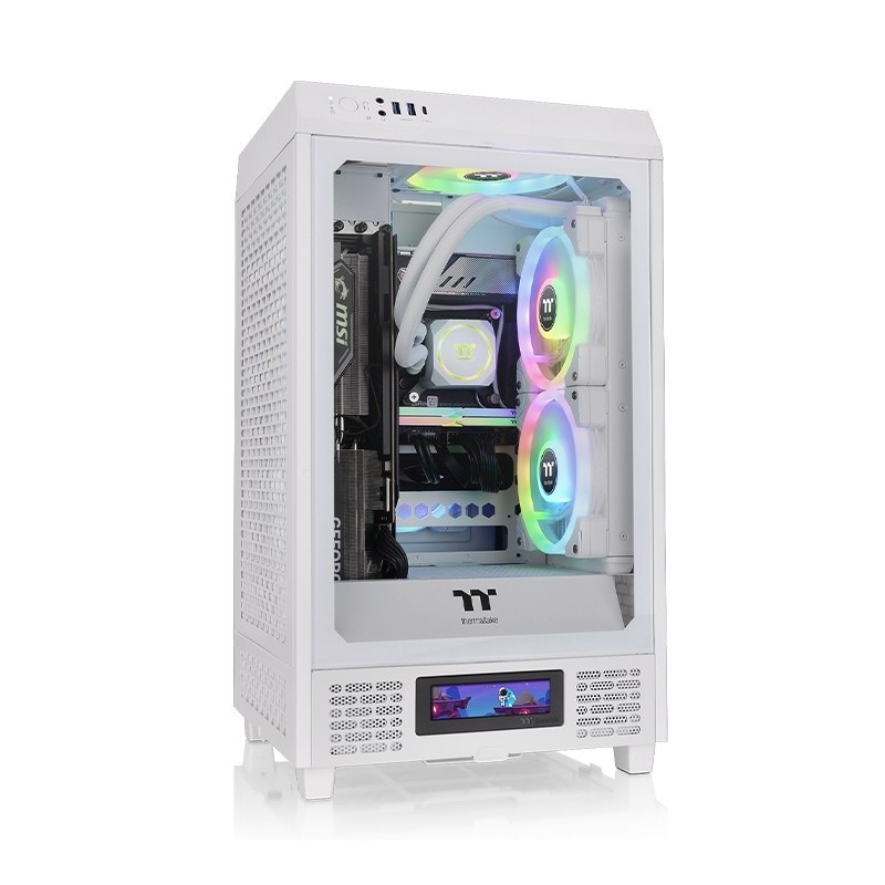 Thermaltake The Tower 200 Mini Tower Bianco