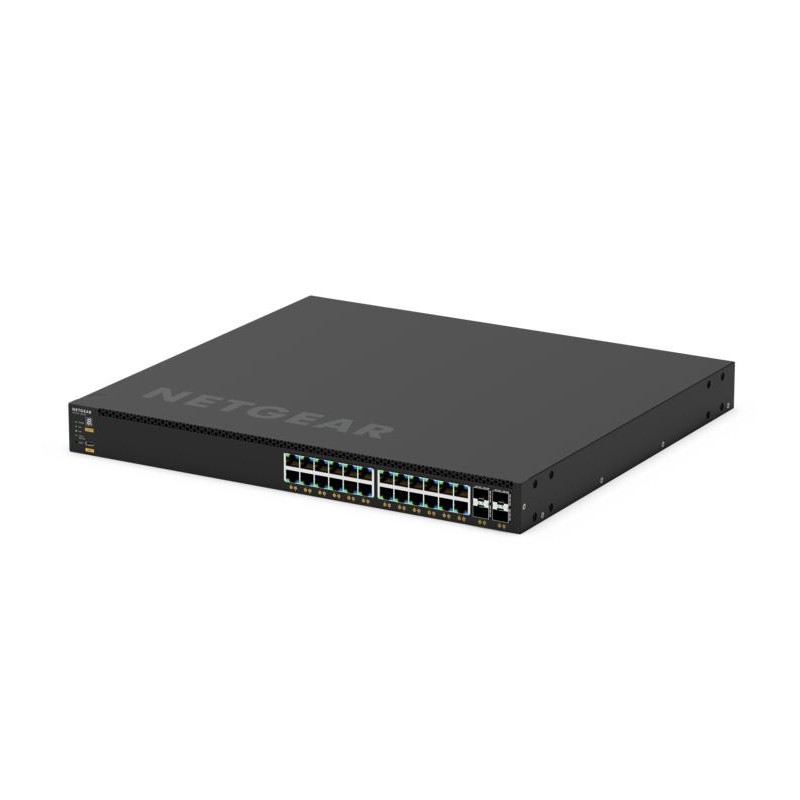 NETGEAR GSM4328-100AJS Gestito L3 Gigabit Ethernet (10 100 1000) Supporto Power over Ethernet (PoE) 1U Nero