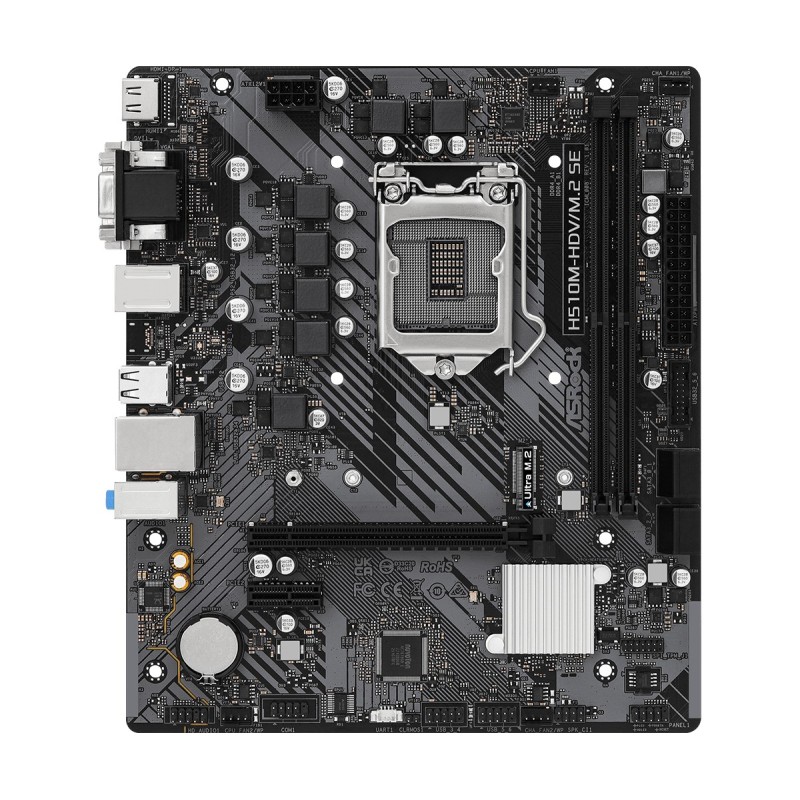 Asrock H510M-HDV M.2 SE Intel H470 LGA 1200 (Socket H5) micro ATX