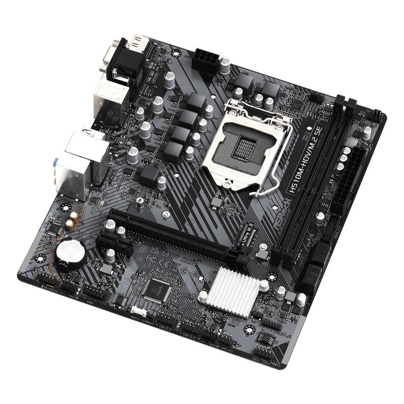 Asrock H510M-HDV M.2 SE Intel H470 LGA 1200 (Socket H5) micro ATX