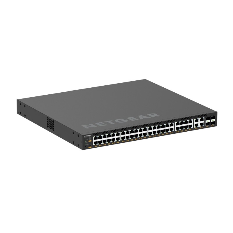 NETGEAR M4350-44M4X4V Gestito L3 2.5G Ethernet (100 1000 2500) Supporto Power over Ethernet (PoE) 1U Nero