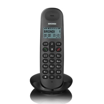 Brondi LOTUS Telefono DECT Nero