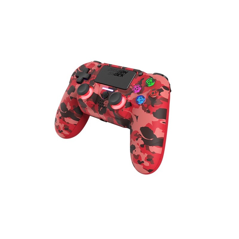 Dragonshock Mizar Mimetico, Rosso Bluetooth Gamepad Analogico Digitale PlayStation 4