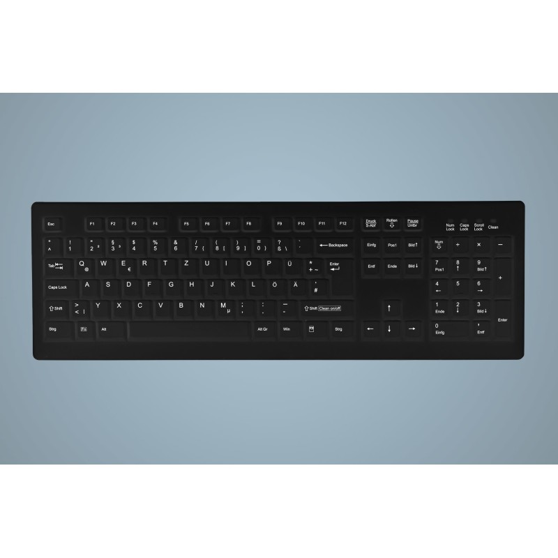 Active Key AK-C8100 tastiera USB QWERTZ Tedesco Nero