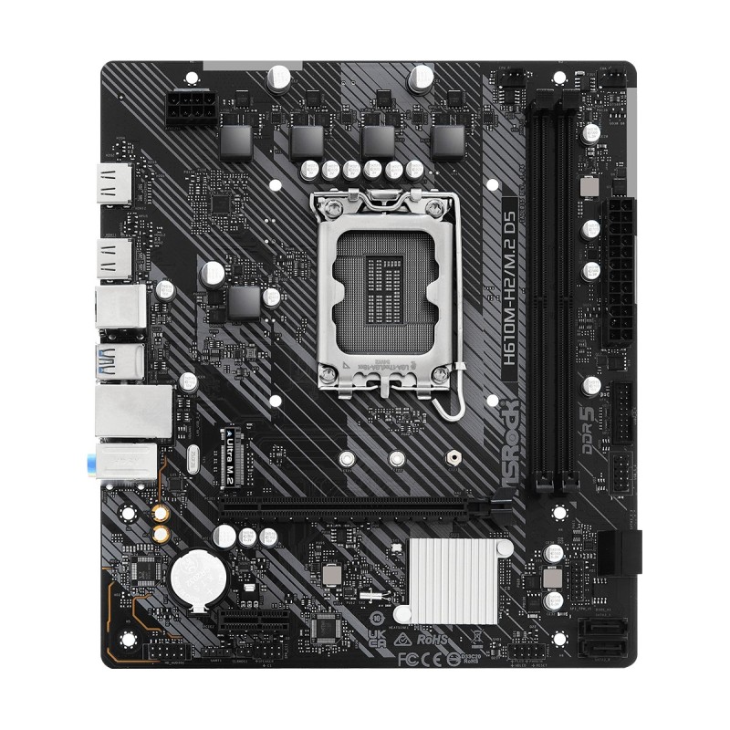 Asrock H610M-H2 M.2 D5 Intel H610 LGA 1700 micro ATX