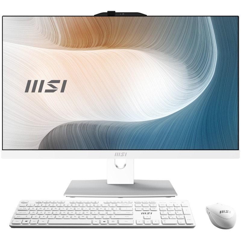 MSI Modern AM242TP 12M-408IT Intel® Core™ i5 i5-1240P 60,5 cm (23.8") 1920 x 1080 Pixel Touch screen PC All-in-one 16 GB