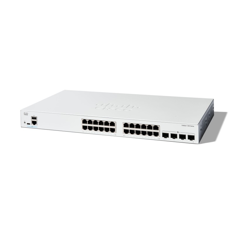 Cisco C1300-24T-4X switch di rete Gestito L2 L3 Gigabit Ethernet (10 100 1000) Bianco