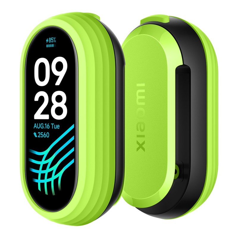 Xiaomi Smart Band 8 Running Clip Verde Policarbonato (PC), Poliuretano termoplastico (TPU)