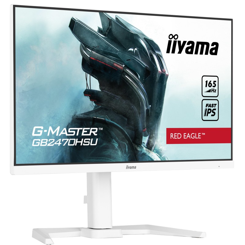 iiyama GB2470HSU-W5 Monitor PC 58,4 cm (23") 1920 x 1080 Pixel Full HD LED Bianco