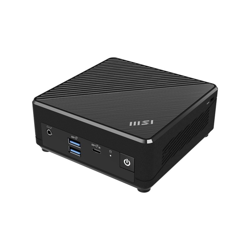 MSI Cubi N ADL-031XIT Intel® N N200 8 GB DDR4-SDRAM 256 GB SSD FreeDOS Mini PC Nero