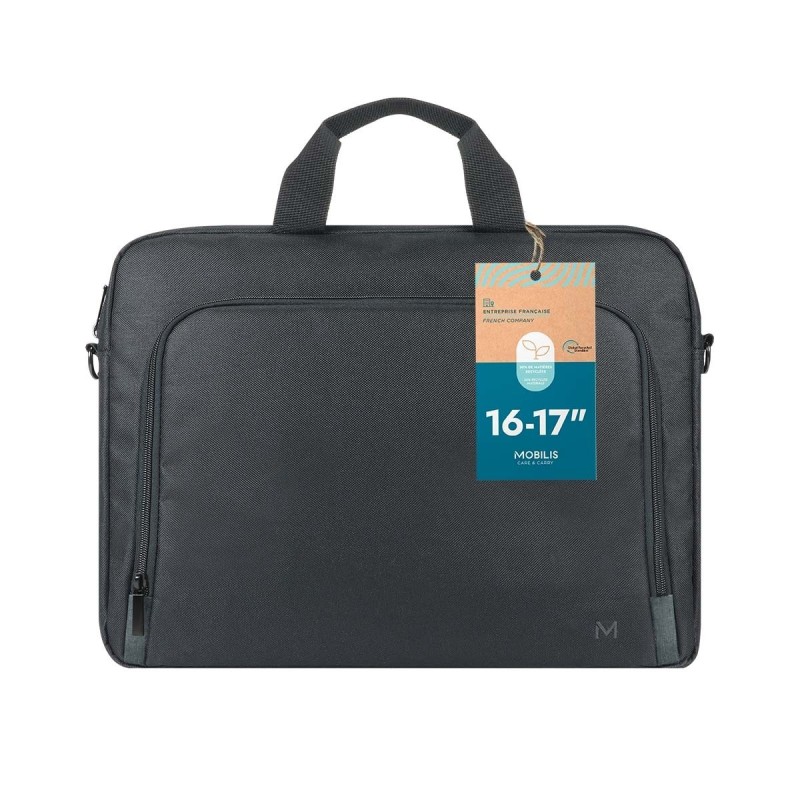 Mobilis 003074 borsa per laptop 43,2 cm (17") Valigetta ventiquattrore Nero