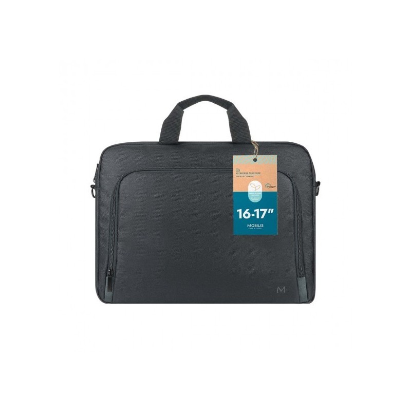 Mobilis 003074 borsa per laptop 43,2 cm (17") Valigetta ventiquattrore Nero