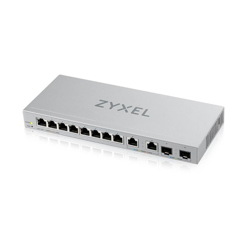 Zyxel XGS1210-12-ZZ0102F switch di rete Gestito Gigabit Ethernet (10 100 1000) Grigio