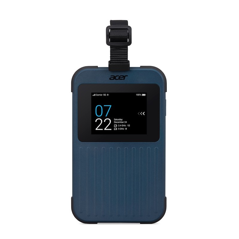 Acer Connect Enduro M3 5G Mobile Wi-Fi, 20GB international data Modem router di rete cellulare