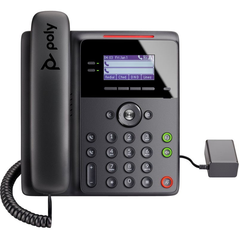 POLY Telefono IP Edge B30 abilitato per PoE