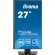 iiyama ProLite Monitor PC 68,6 cm (27") 1920 x 1080 Pixel Full HD LED Nero