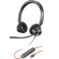 POLY Cuffie stereo Blackwire 3320 con connettore USB-C, certificate per Microsoft Teams + adattatore USB-C A