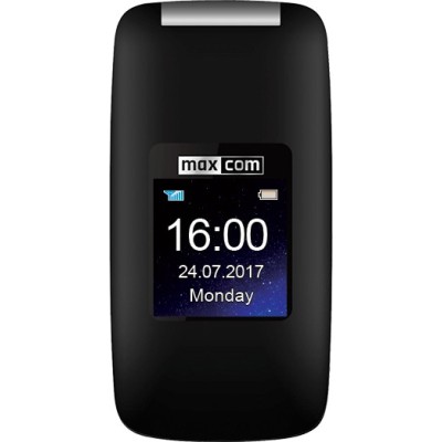 MaxCom MM824(02)171101792 6,1 cm (2.4") 88 g Nero Telefono per anziani