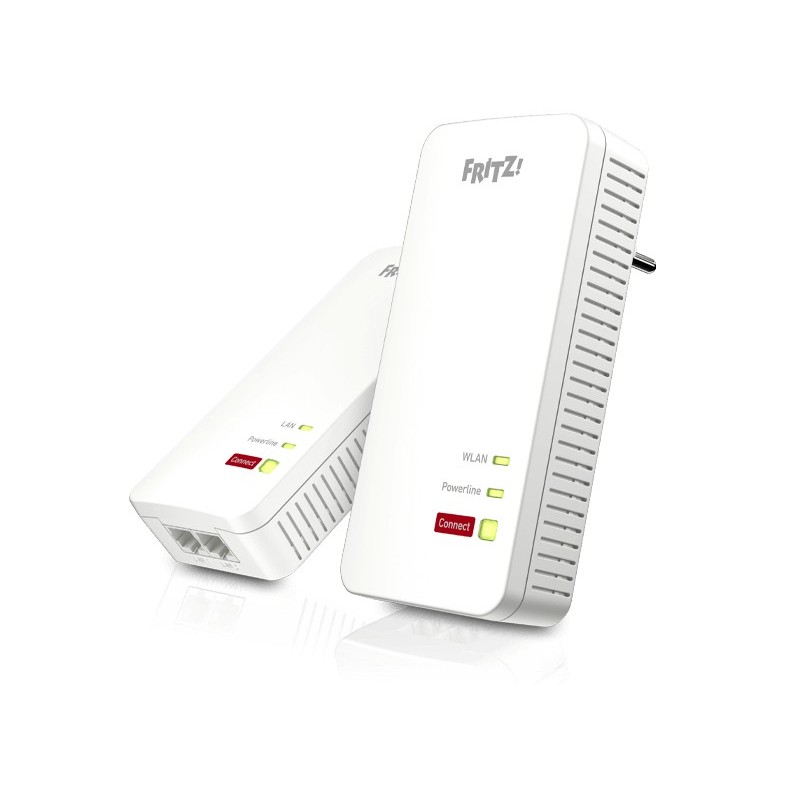 FRITZ!Powerline 1240 AX WLAN Set 1200 Mbit s Collegamento ethernet LAN Wi-Fi Bianco 2 pz