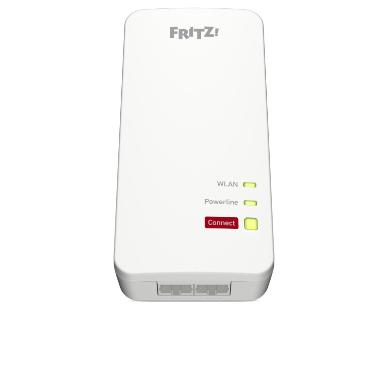 FRITZ!Powerline 1240 AX WLAN Set 1200 Mbit s Collegamento ethernet LAN Wi-Fi Bianco 2 pz