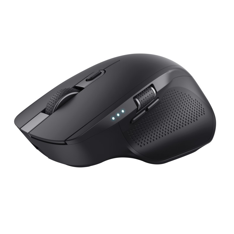 Trust Ozaa+ mouse Mano destra RF senza fili + Bluetooth Ottico 3200 DPI