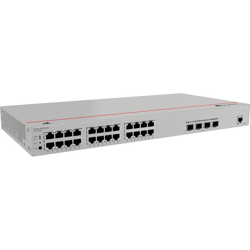 Huawei S220-24P4X Gigabit Ethernet (10 100 1000) Supporto Power over Ethernet (PoE) 1U Grigio